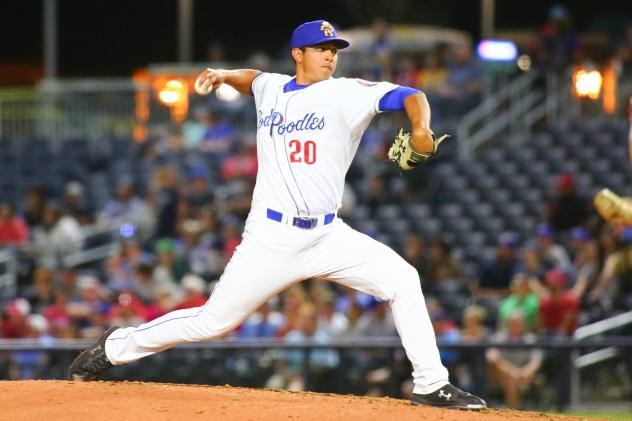 Amarillo Sod Poodles pitcher Andres Munoz