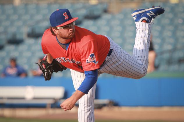 Anthony Kay allowed just one run and five hits in five and 2/3 innings pitched for the Syracuse Mets on Friday night