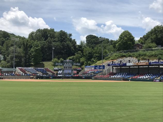 Motor Mile Field at Calfee Park, home of the Pulaski Yankees