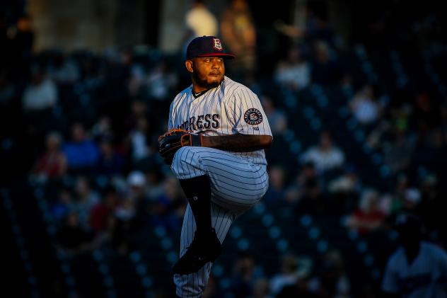 Round Rock Express pitcher Rogelio Armenteros