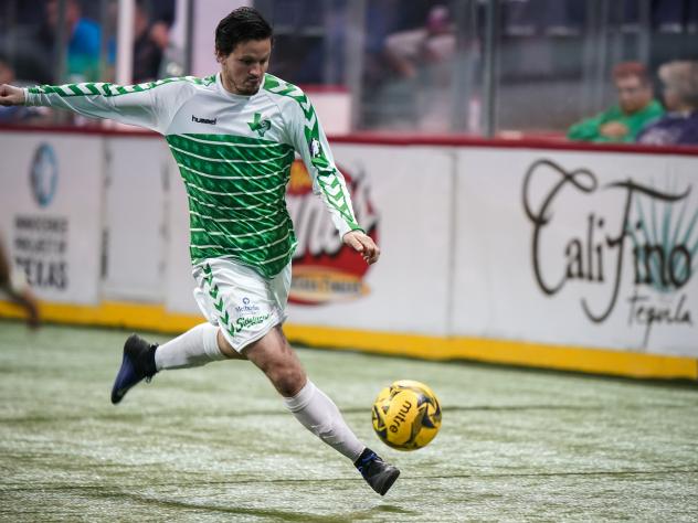 Dallas Sidekicks forward Cameron Brown