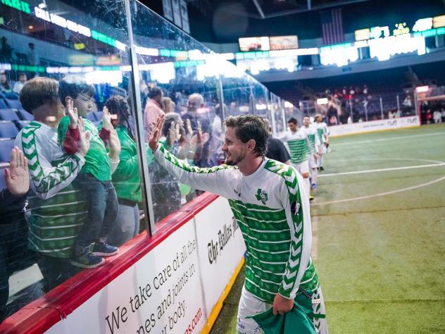 Dallas Sidekicks forward Cameron Brown