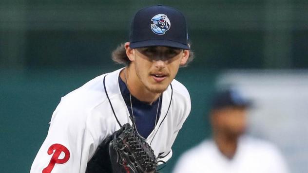 Lakewood BlueClaws pitcher Ethan Lindow