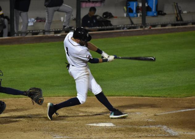 Justin Pacchioli of the Somerset Patriots