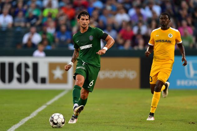 Dan Metzger of Memphis 901 FC vs. Nashville SC