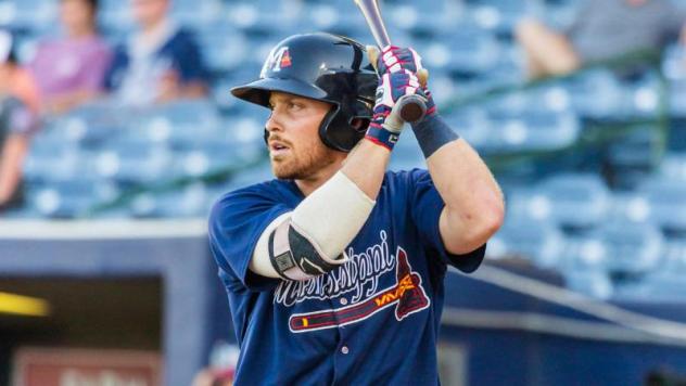 Mississippi Braves infielder Riley Unroe