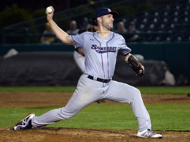 Somerset Patriots pitcher James Pugliese