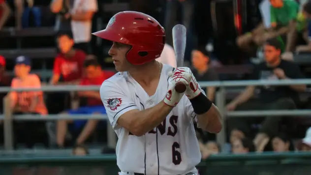 Phil Caulfield had three hits and two RBI in the Hagerstown Suns' 9-2 win over Hickory Saturday