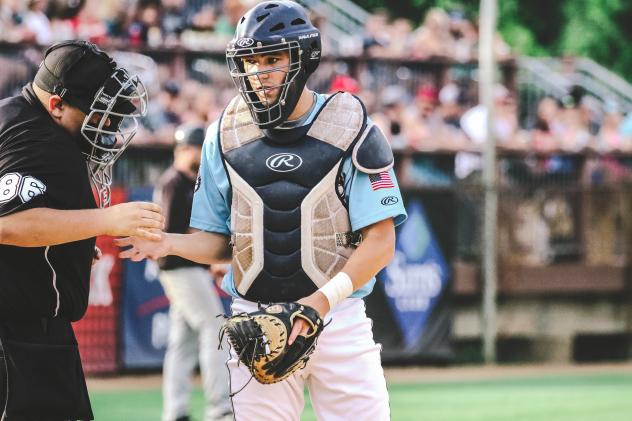 St. Cloud Rox catcher Jack Kelly
