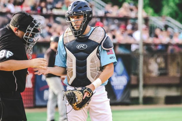 St. Cloud Rox catcher Jack Kelly