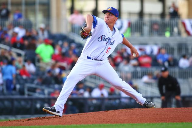 Amarillo Sod Poodles pitcher Adrian Morejon