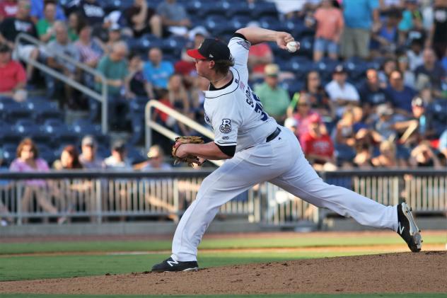 Biloxi Shuckers pitcher Trey Supak