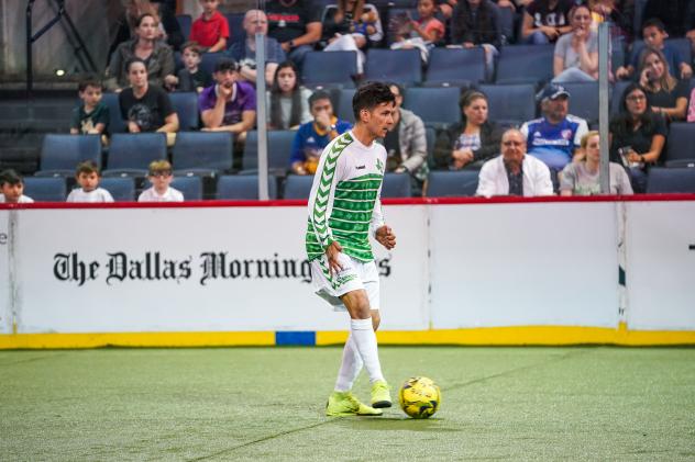 Dallas Sidekicks midfielder RJ Luevano