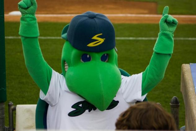 Beloit Snappers mascot Snappy