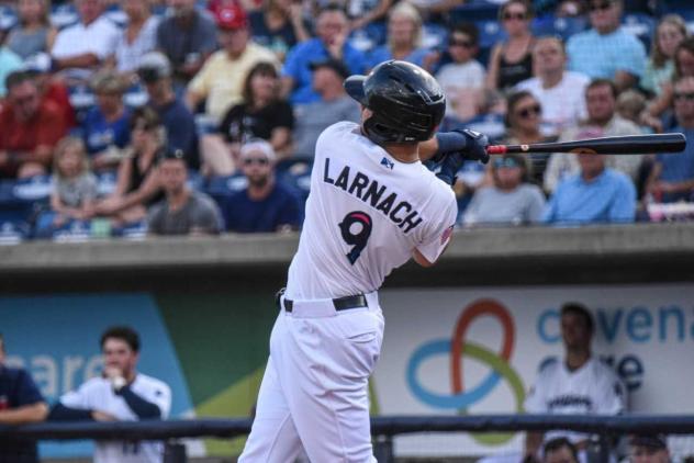 Pensacola Blue Wahoos outfielder Trevor Larnach