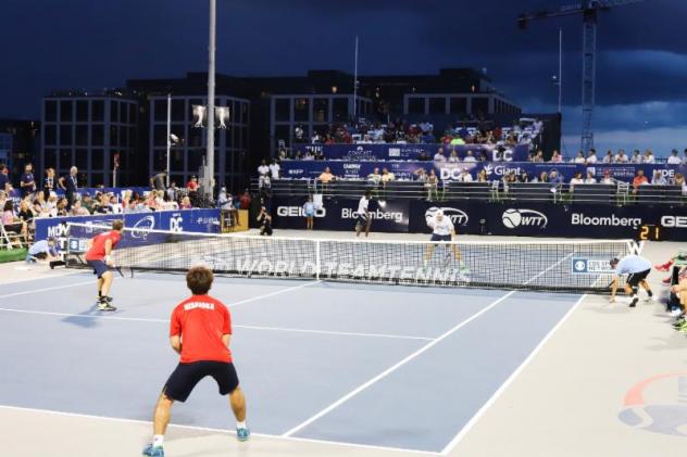 Threatening skies for the Washington Kastles to continue indoors