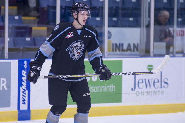 Jordan Chudley with the ICE