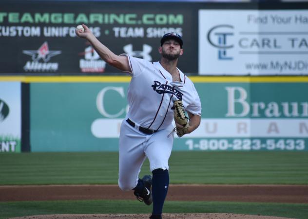 Somerset Patriots pitcher Liam O'Sullivan