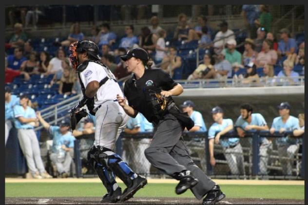 Umpire Greta Langhenry