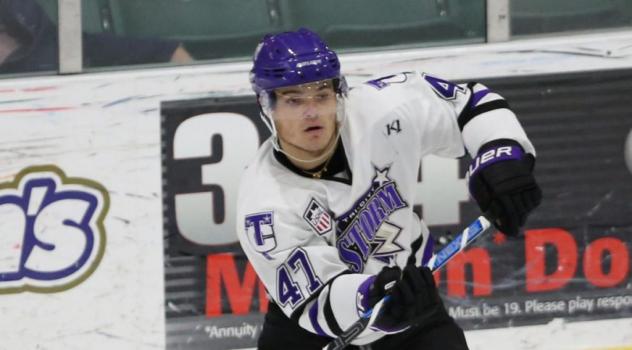 Ruben Rafkin with the Tri-City Storm
