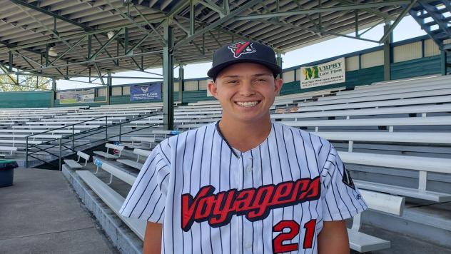 Great Falls Voyagers pitcher Avery Weems