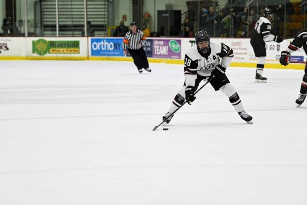Forward Brett Supinski with Union College