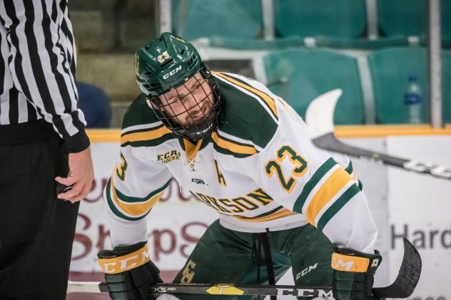 Forward Marly Quince with Clarkson University