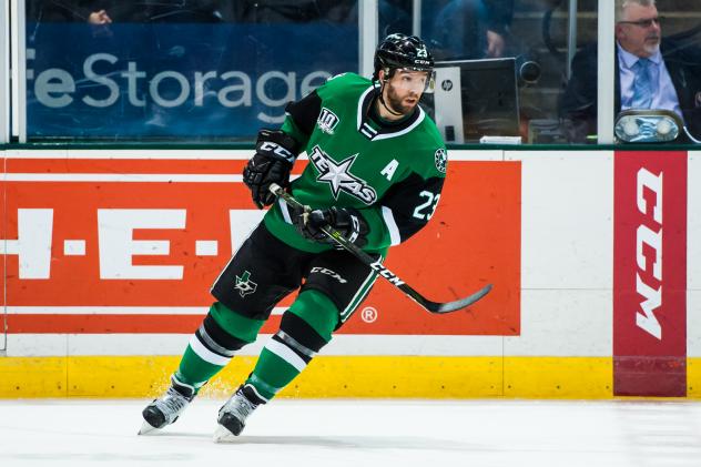 Texas Stars forward Travis Morin