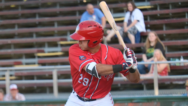 Drew Mendoza delivered the walk-off single, his fourth hit of the night, in the Hagerstown Suns' 5-4 win over Rome Wednesday