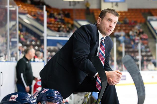 Kalamazoo Wings head coach Nick Bootland