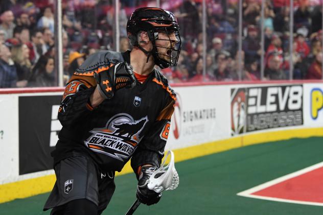 Forward JP Kealey with the New England Black Wolves