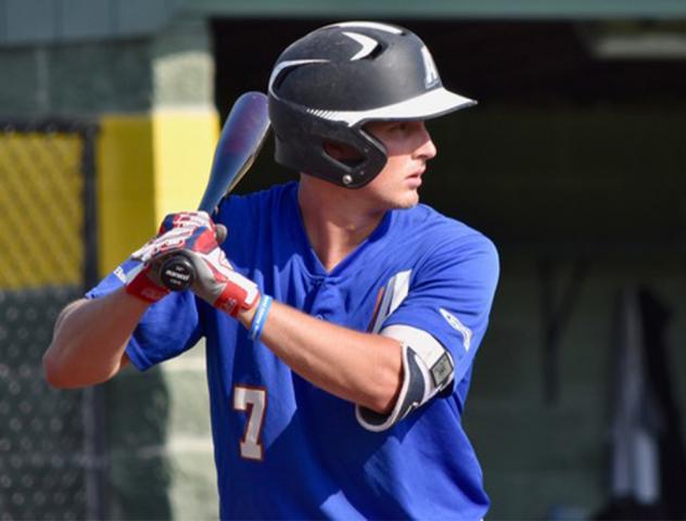 Justin Bench of the Albany Dutchmen