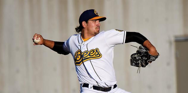Burlington Bees pitcher Keith Rogalla