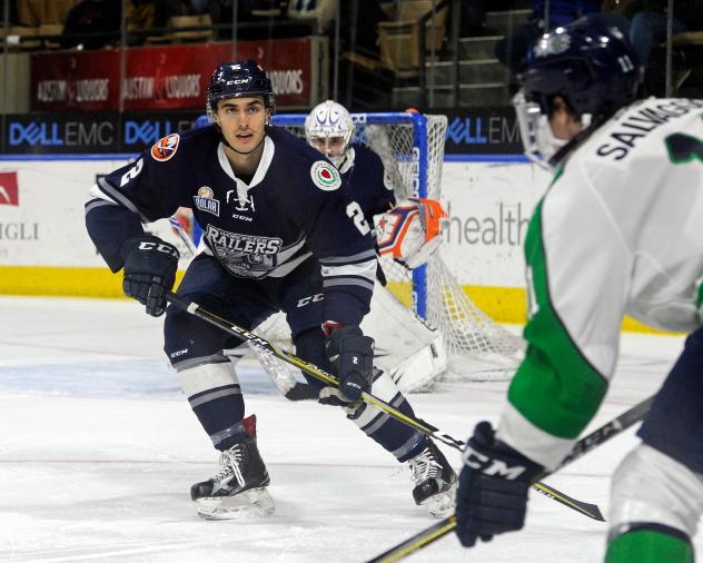 Defenceman Tommy Panico with the Worcester Railers