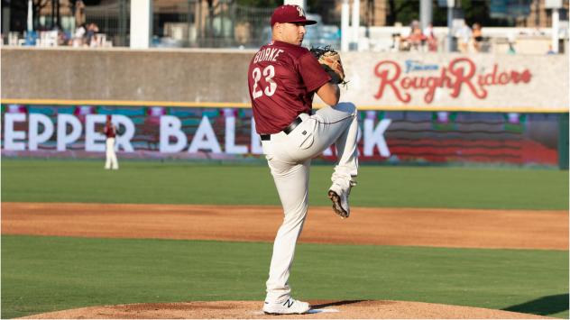 Frisco RoughRiders pitcher Brock Burke