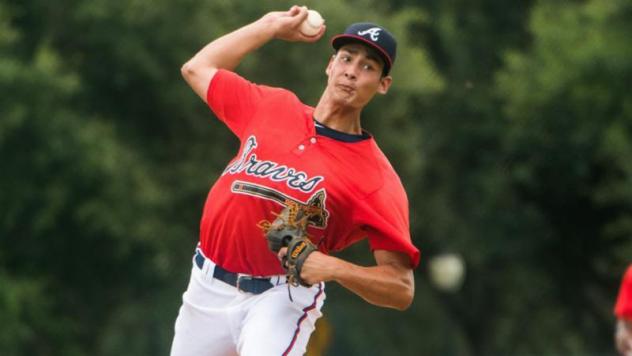 Mississippi Braves pitcher Brandon White