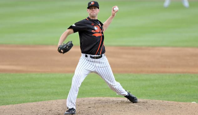 Long Island Ducks pitcher Brian Matusz