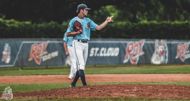 St. Cloud Rox pitcher Justin Wick