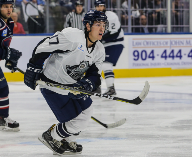 Jacksonville IceMen forward Everett Clark