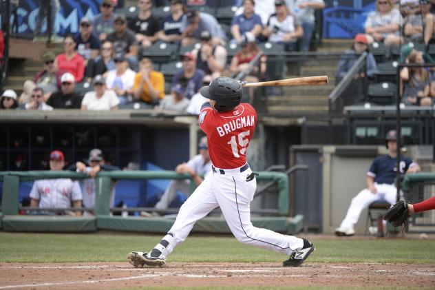 Tacoma Rainiers outfielder Jaycob Brugman