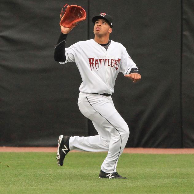 Trent Grisham with the Wisconsin Timber Rattlers in 2016