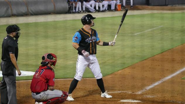 Tristen Lutz of the Carolina Mudcats