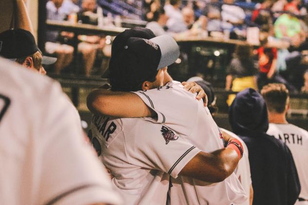 St. Cloud Rox exchange hugs as the season nears its close