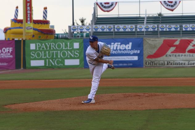 Lexington Legends pitcher Charlie Neuweiler