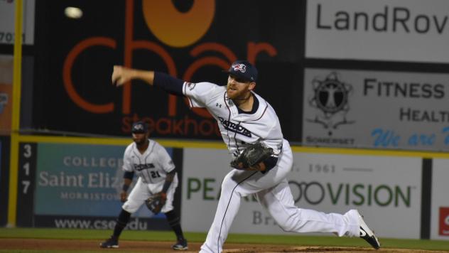 Somerset Patriots pitcher Tyler Cloyd