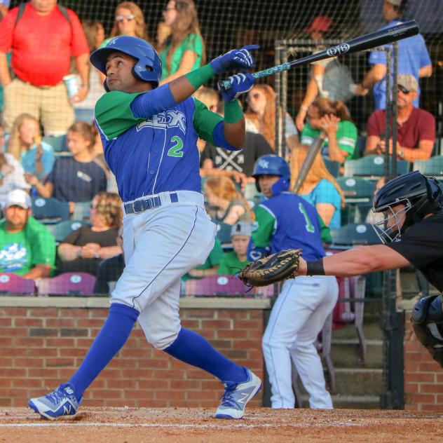 Rubendy Jaquez of the Lexington Legends