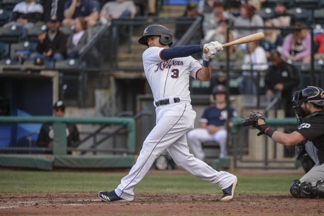 Chris Mariscal of the Tacoma Rainiers