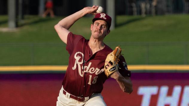 Frisco RoughRiders pitcher Jason Bahr