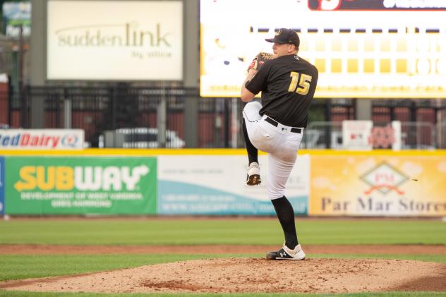 West Virginia Power pitcher Ryne Inman