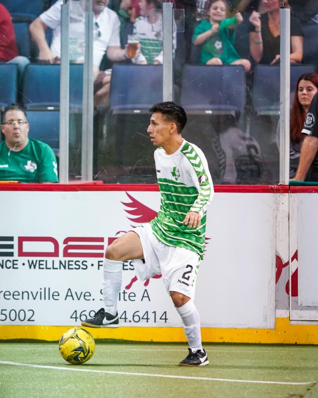 Dallas Sidekicks midfielder Andy Ordonez